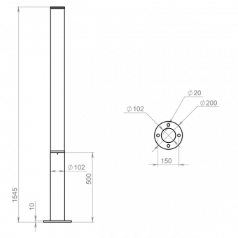 LEDALL-RS-SL-E-UNO-50W-1500